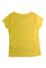 A Yellow Short Sleeve T Shirts from Ralph Lauren in size 2T for girl. (Back View)