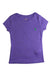 A Purple Short Sleeve T Shirts from Polo Ralph Lauren in size 2T for girl. (Front View)