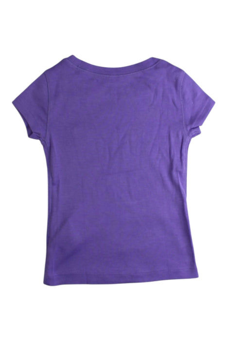 A Purple Short Sleeve T Shirts from Polo Ralph Lauren in size 2T for girl. (Back View)