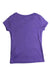 A Purple Short Sleeve T Shirts from Polo Ralph Lauren in size 2T for girl. (Back View)