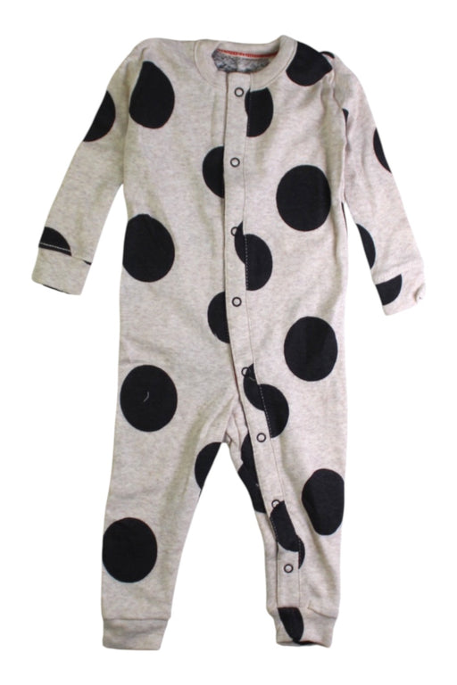 A Beige Onesies from Colored Organics in size 0-3M for neutral. (Front View)