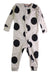 A Beige Onesies from Colored Organics in size 0-3M for neutral. (Front View)