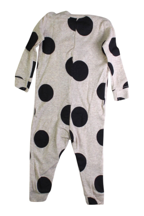 A Beige Onesies from Colored Organics in size 0-3M for neutral. (Back View)