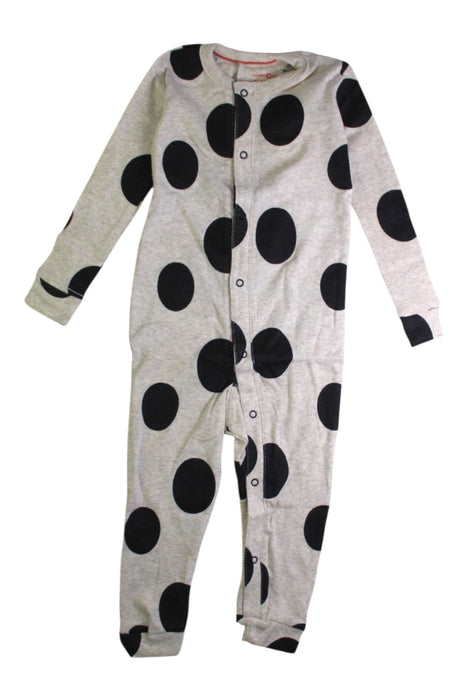 A Grey Onesies from Colored Organics in size 6-12M for neutral. (Front View)