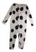 A Grey Onesies from Colored Organics in size 6-12M for neutral. (Front View)