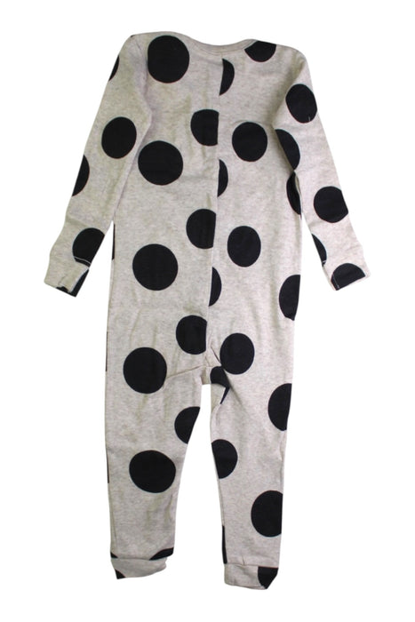 A Grey Onesies from Colored Organics in size 6-12M for neutral. (Back View)