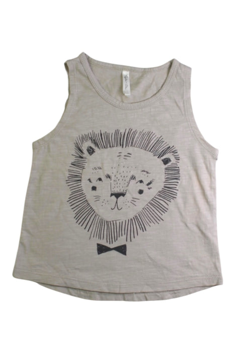 A Beige Sleeveless Tops from Rylee + Cru in size 18-24M for boy. (Front View)