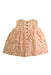 A Peach Sleeveless Dresses from Rylee + Cru in size 12-18M for girl. (Back View)