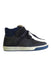 A Navy Sneakers from Jacadi in size 5T for boy. (Front View)
