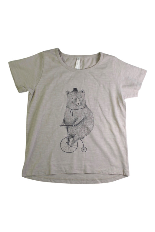 A Grey Short Sleeve T Shirts from Rylee + Cru in size 2T for girl. (Front View)