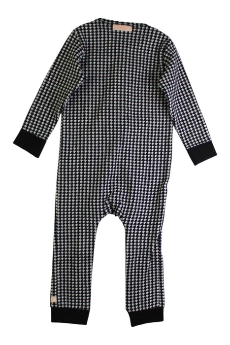 A Black Long Sleeve Rompers from Tinycottons in size 6-12M for neutral. (Back View)