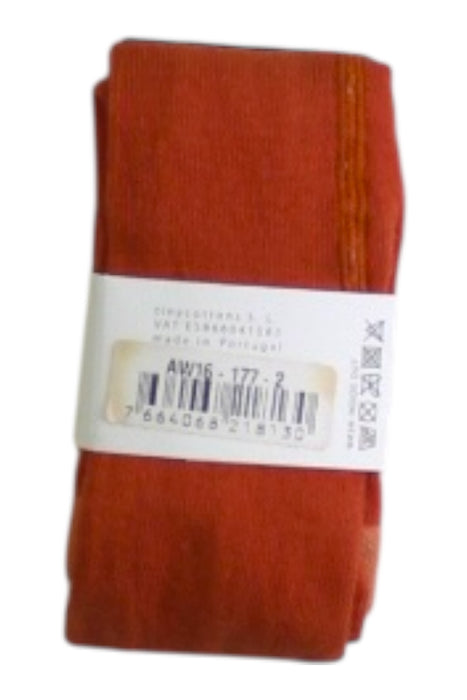 A Orange Socks from Tinycottons in size 6-12M for neutral. (Back View)