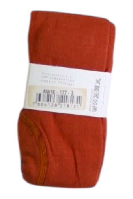 A Orange Socks from Tinycottons in size 12-18M for neutral. (Back View)