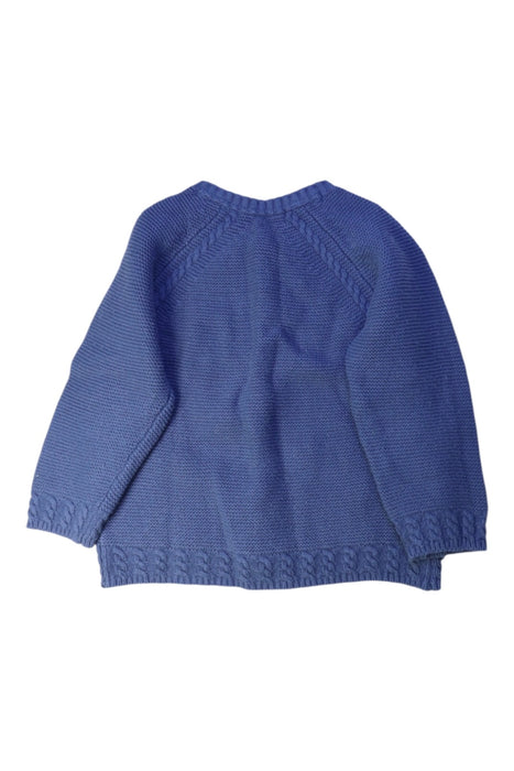 A Blue Cardigans from Tartine et Chocolat in size 5T for girl. (Back View)