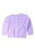 A Purple Cardigans from Ralph Lauren in size 12-18M for girl. (Back View)