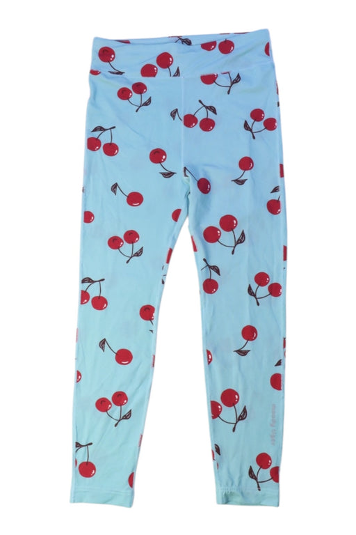 A Blue Leggings from Moody Tiger in size 4T for girl. (Front View)