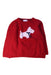 A Red Knit Sweaters from Confiture in size 6T for girl. (Front View)