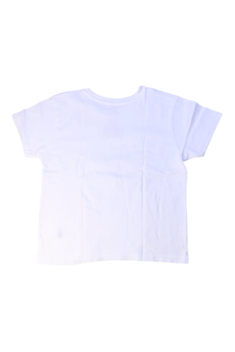 A White Short Sleeve T Shirts from Polo Ralph Lauren in size 5T for boy. (Back View)