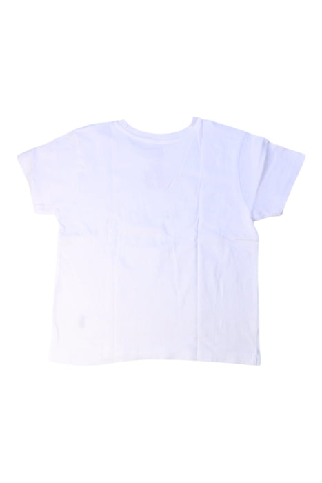 A White Short Sleeve T Shirts from Polo Ralph Lauren in size 5T for boy. (Back View)