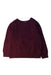 A Burgundy Crewneck Sweatshirts from Polo Ralph Lauren in size 4T for boy. (Front View)