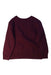 A Burgundy Crewneck Sweatshirts from Polo Ralph Lauren in size 4T for boy. (Back View)