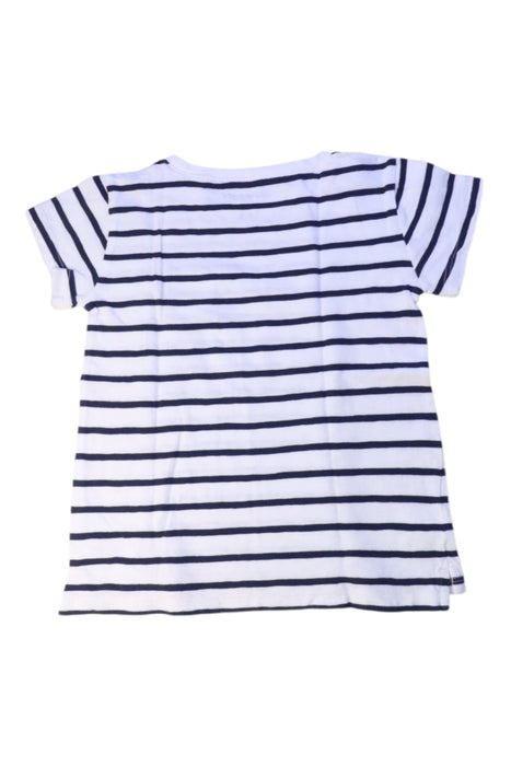 A White Short Sleeve T Shirts from Crewcuts in size 4T for girl. (Back View)