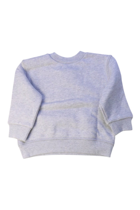 A Grey Crewneck Sweatshirts from Ralph Lauren in size 6-12M for neutral. (Back View)