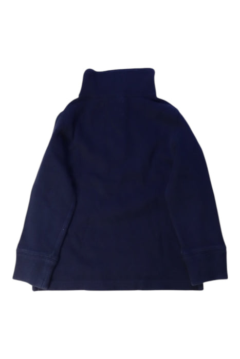 A Navy Zippered Sweatshirts from Crewcuts in size 2T for boy. (Back View)