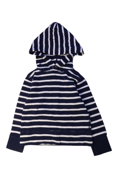 A Navy Hooded Sweatshirts from Crewcuts in size 2T for boy. (Front View)
