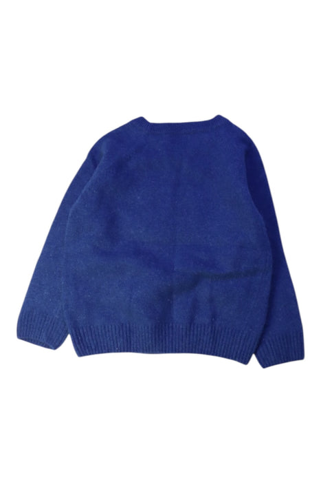 A Blue Knit Sweaters from Thomas Brown in size 2T for boy. (Back View)