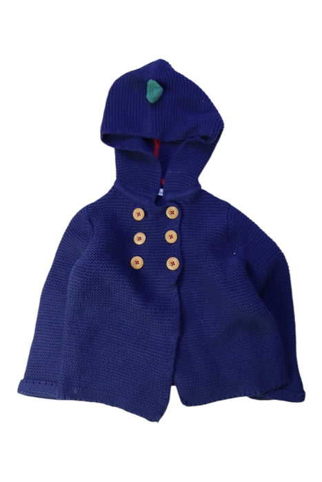 A Blue Buttoned Sweatshirts from Boden in size 2T for neutral. (Front View)