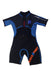 A Black Wetsuits from Aquasport in size 2T for boy. (Front View)