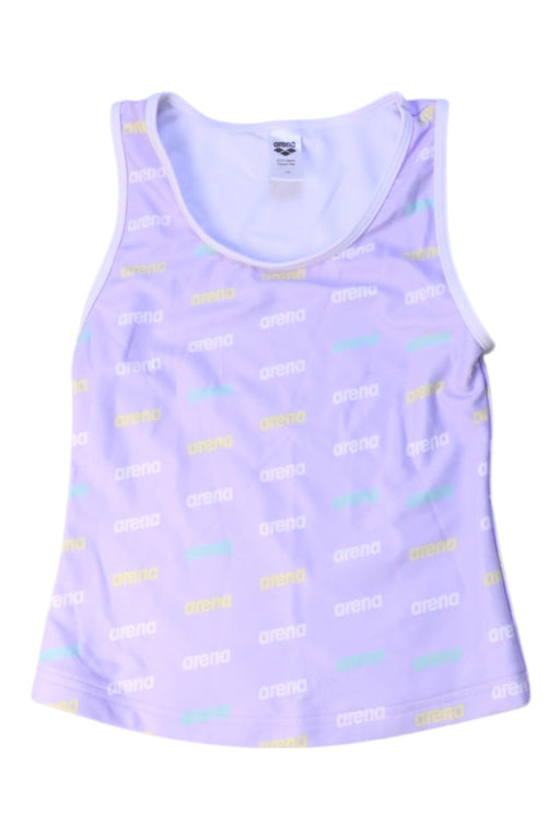 A Purple Sleeveless Tops from Arena in size 5T for girl. (Front View)