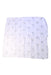 A White Blankets from Aden & Anais in size O/S for neutral. (Front View)