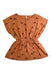 A Orange Short Sleeve Dresses from Rylee + Cru in size 2T for girl. (Front View)