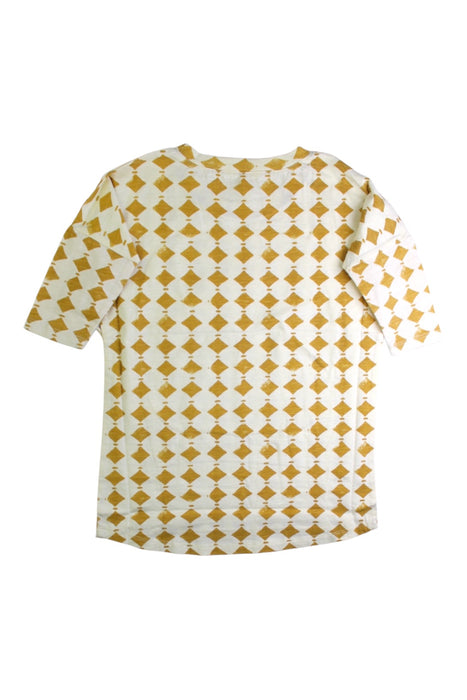 A White Long Sleeve Dresses from Rylee + Cru in size 2T for girl. (Back View)