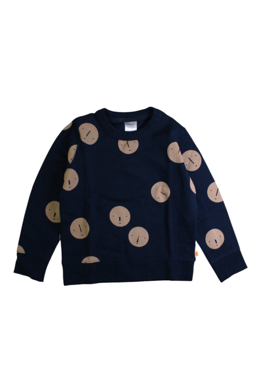 A Navy Long Sleeve Tops from Tinycottons in size 12-18M for boy. (Front View)