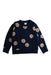 A Navy Long Sleeve Tops from Tinycottons in size 12-18M for boy. (Front View)