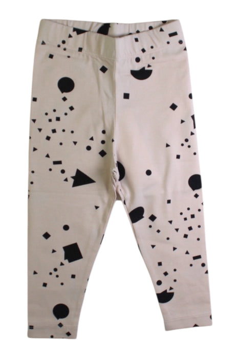 A Beige Leggings from Tinycottons in size 12-18M for neutral. (Front View)