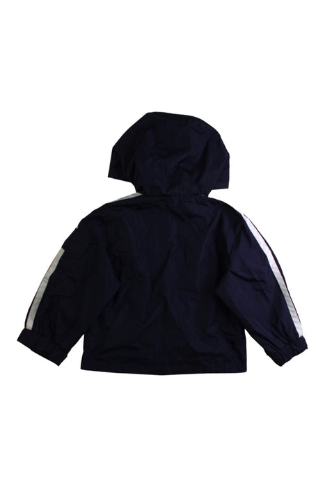 A Navy Lightweight Jackets from London Fog in size 2T for boy. (Back View)