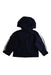 A Navy Lightweight Jackets from London Fog in size 2T for boy. (Back View)