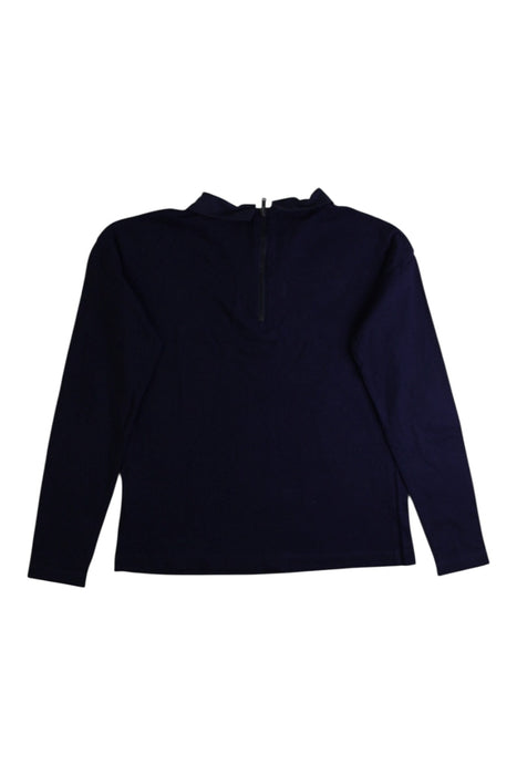 A Navy Long Sleeve Tops from Jacadi in size 10Y for girl. (Back View)