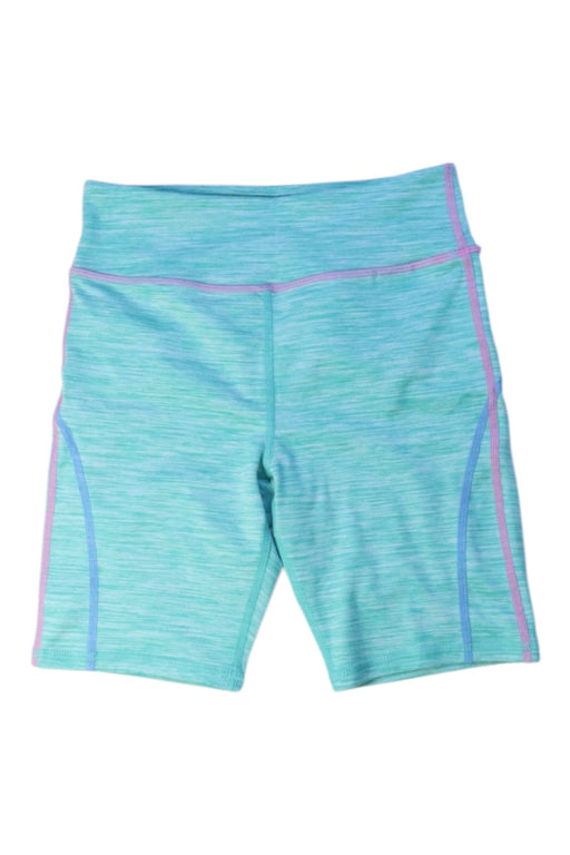A Blue Active Shorts from Roots in size 5T for girl. (Front View)