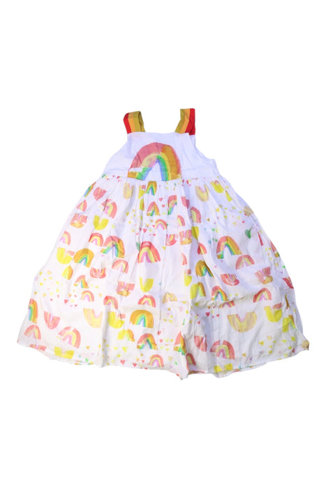 A White Sleeveless Dresses from Stella McCartney in size 6T for girl. (Front View)