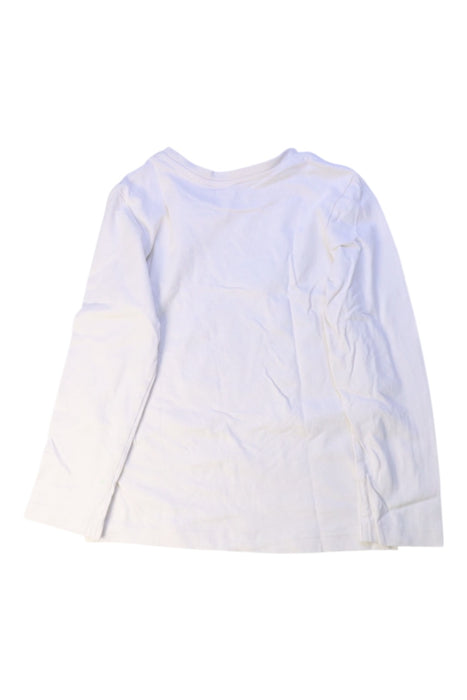 A White Long Sleeve T Shirts from Catimini in size 6T for girl. (Back View)