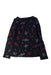 A Black Long Sleeve Tops from Joey Hysteric in size 5T for girl. (Front View)
