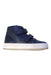 A Navy Sneakers from Young Soles in size 3T for neutral. (Front View)