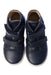 A Navy Sneakers from Young Soles in size 3T for neutral. (Back View)