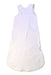 A White Sleepsacs from Natures Purest in size 0-3M for neutral. (Back View)