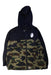 A Black Lightweight Jackets from Bape by A Bathing Ape in size 7Y for boy. (Front View)